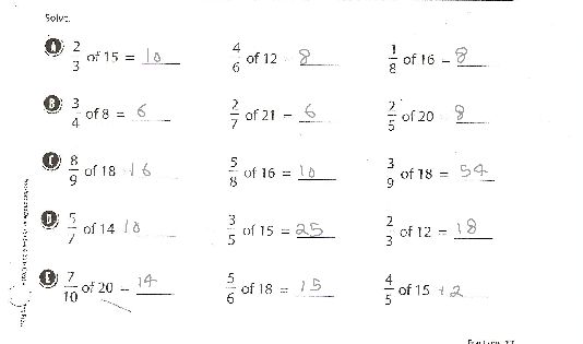 Homework help fractions